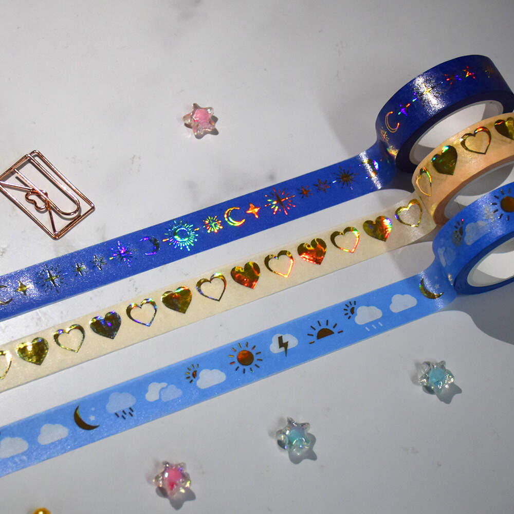 Wholesale Reflective DIY Scrapbook Adhesive Tapes 