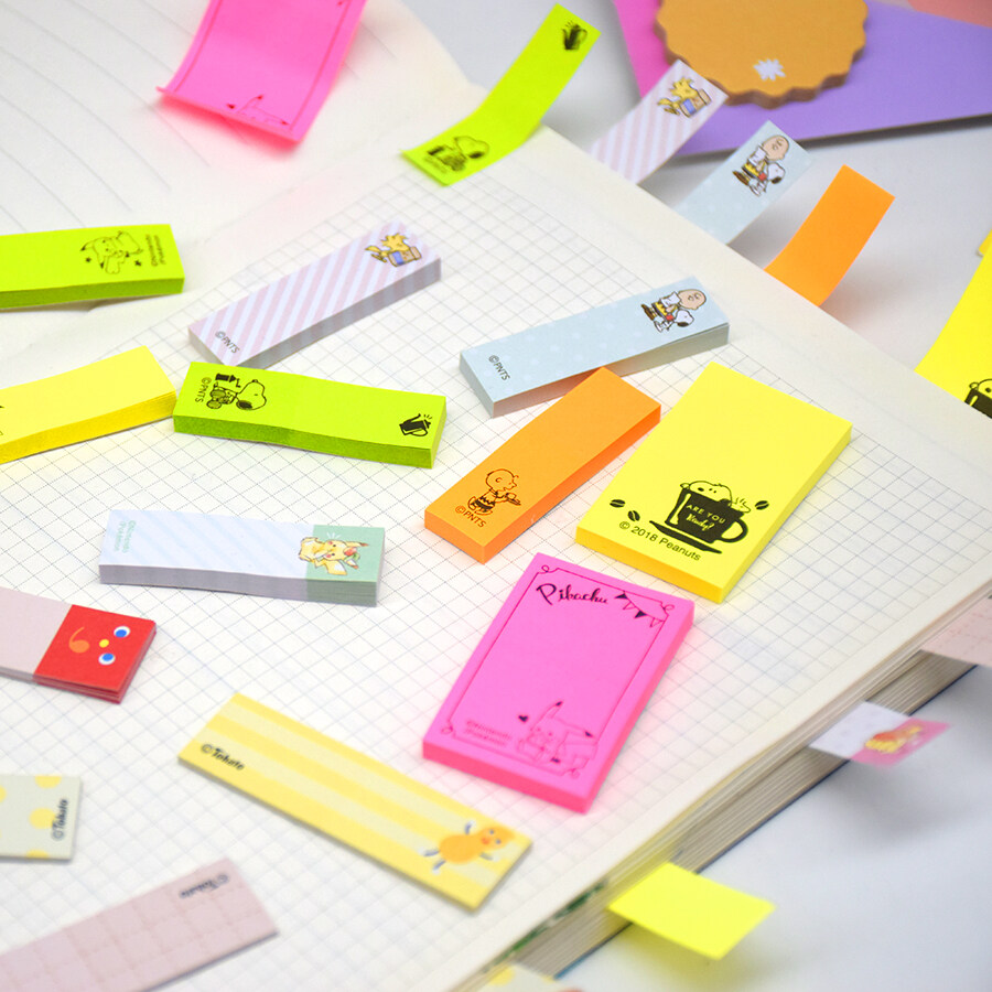 Custom funky sticky notes,multi colored sticky notes Factory,assorted sticky notes Manufacturer,High Quality totoro sticky notes