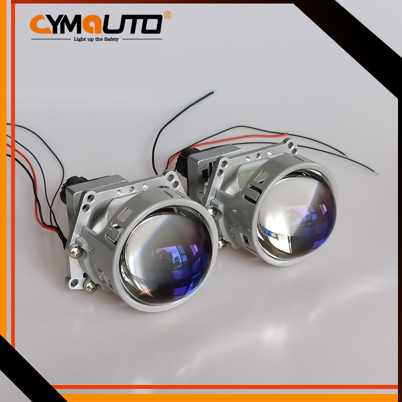 CYMAUTO 3inch double lens bi  led xenon projector