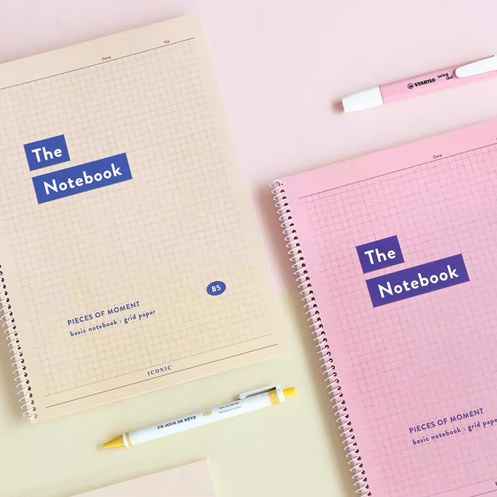 Custom Back To School Peach Unicorn Panda Notebook with Pen Stationery Gift Set School Supplies
