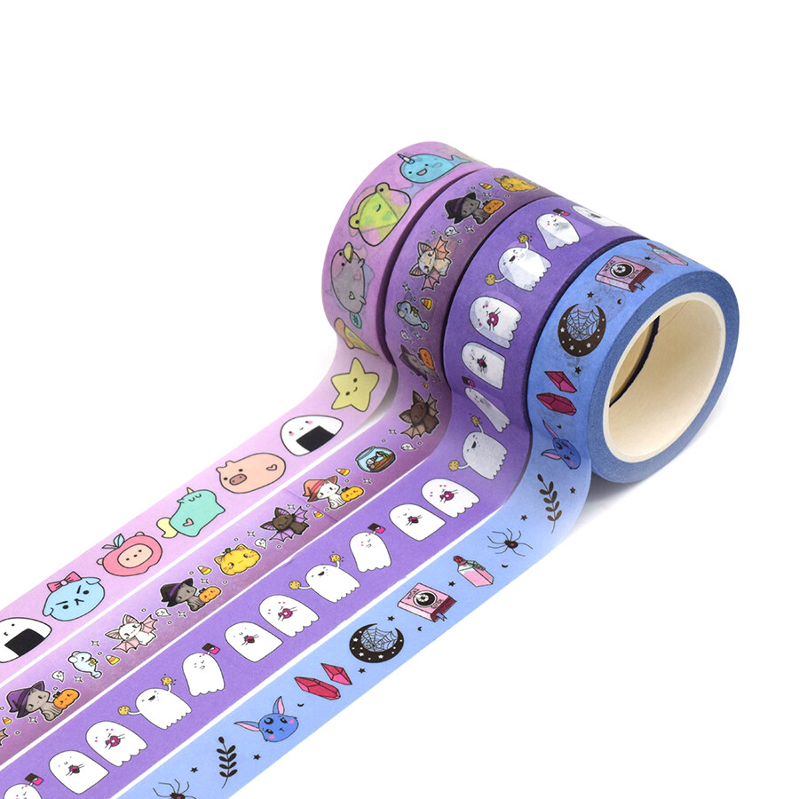 Uonlytech 12pcs Labeling Tape Masking Decorative Tape Decorative Craft Tape  Washi Masking Tape Adhesive Tape Roller Tape Arts Crafts Washi Tape Flower