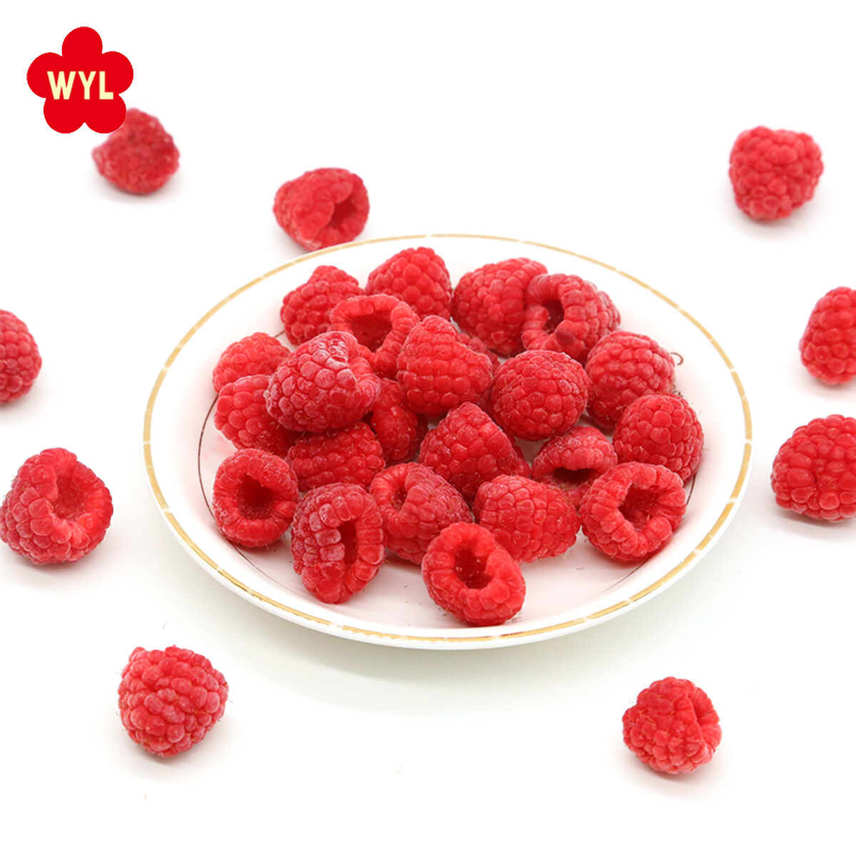 Raspberry congelada frambuesa franfrozenfrozen fruta de fruta china mejor precio exportación de fruta de frambuesa congelada