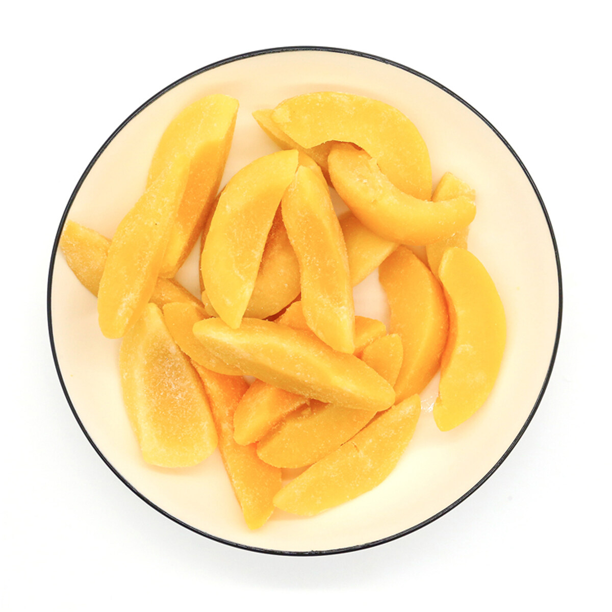 Tanaman baru harga baik Buah beku Iqf Frozen Yellow Peach Half untuk Jam dalam tin