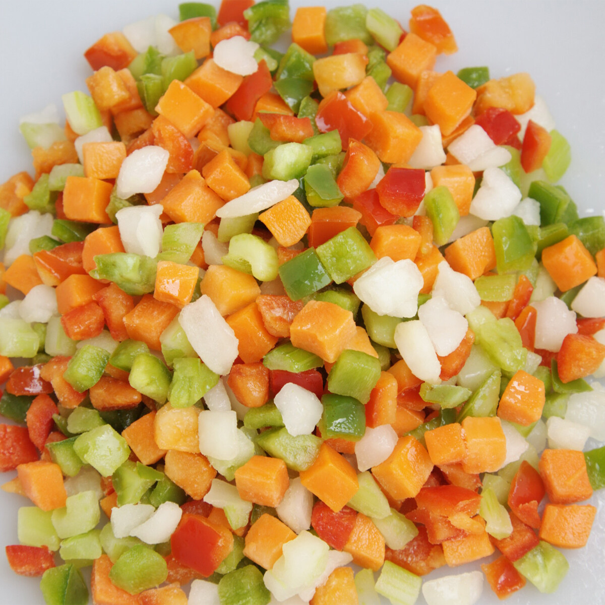 Заморожена морква Зелені горохи Овочі Заморожені змішані овочі