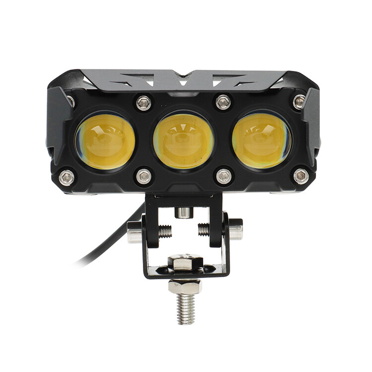 Custom yellow hid fog lights, yellow led fog light bar, yellow led fog light bulbs, motorcycle fog light bar factory