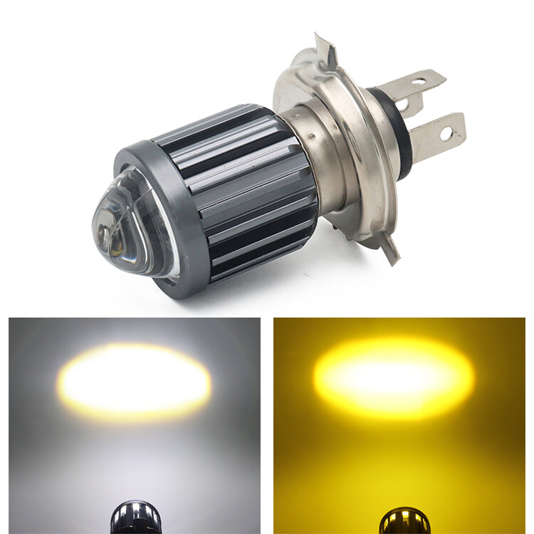 A54 gold runway led motorcycle front headlight