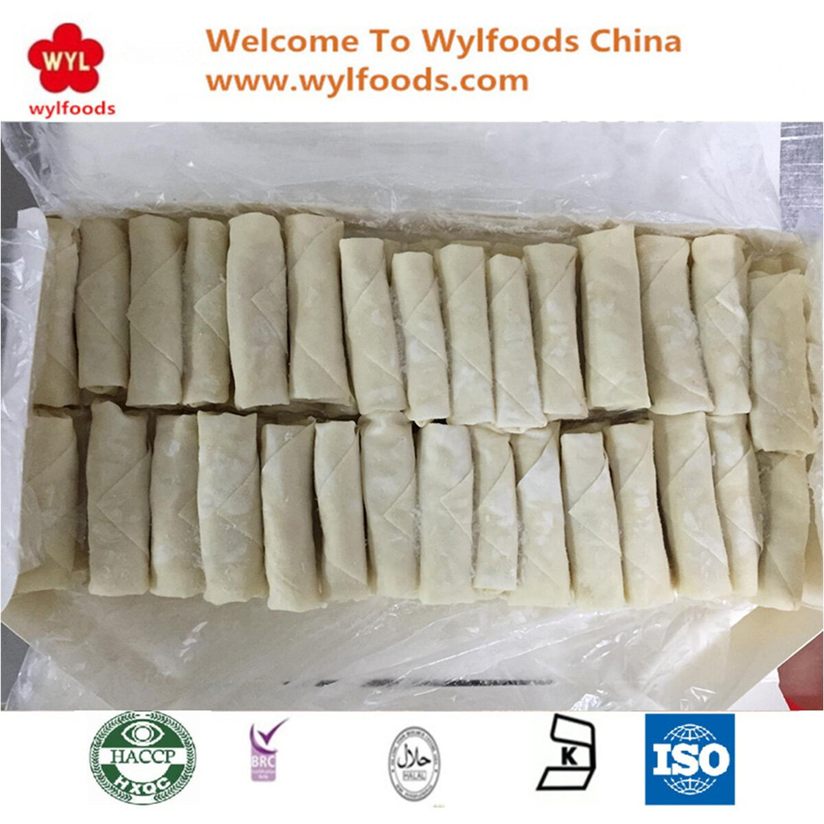 批發蔬菜彈簧卷，折疊式彈簧設計，中國冷凍春捲，蘑菇彈簧卷工廠，Qingdao Spring卷銷售