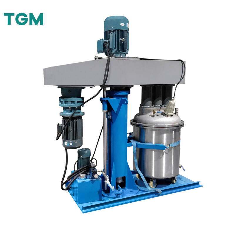 industrial mixer for liquid soap production line