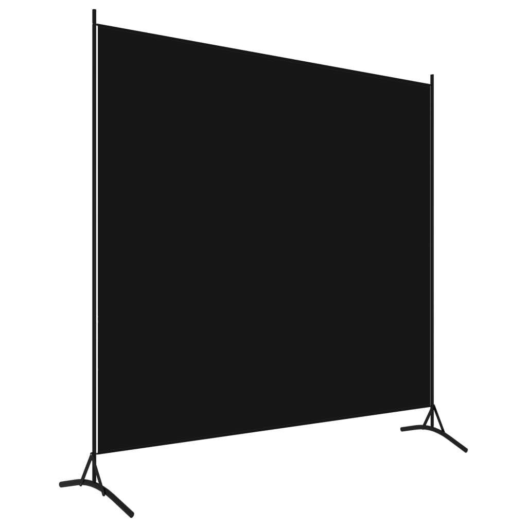 Home 1-Panel Room Divider Black 175x180 cm(UK Stock)