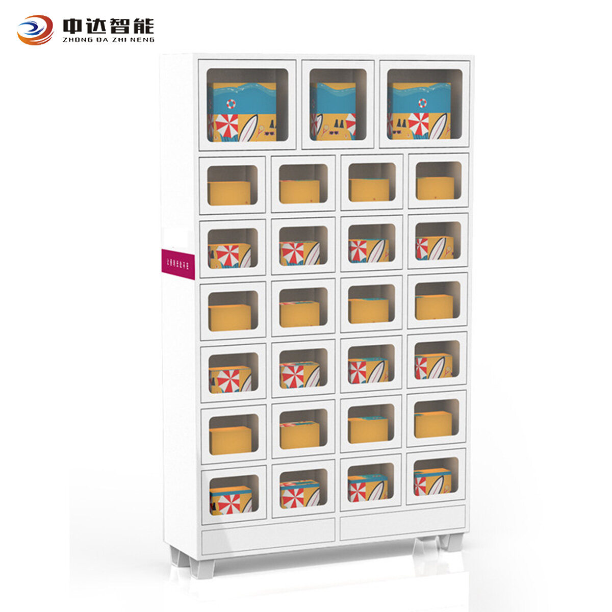 27 cells Lattice vending machine vending machine locker smart vending machine