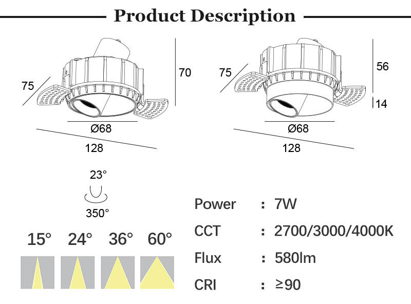 recessed lighting in bedroom with ceiling fan