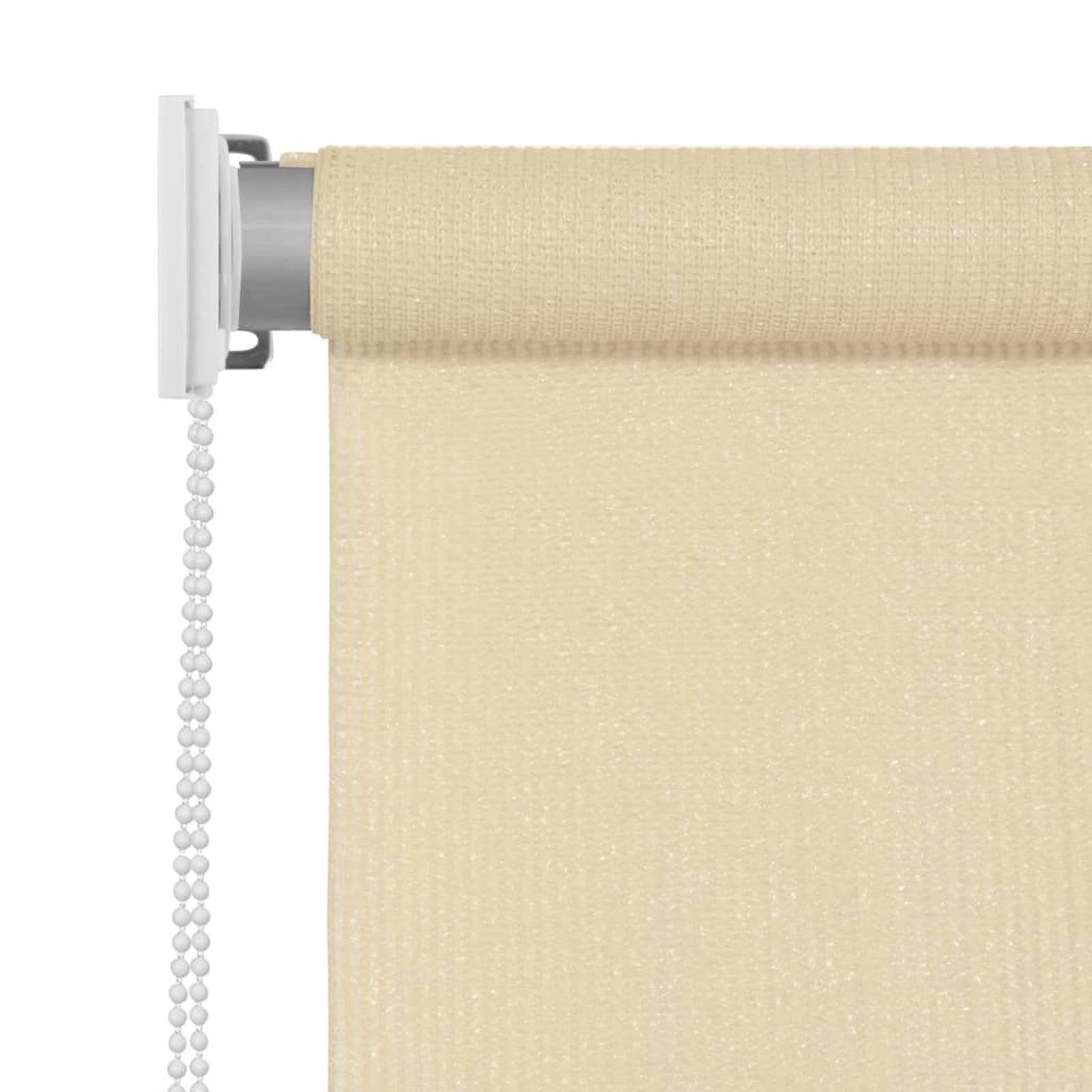 Home Outdoor Roller Blind 70.9"x90.6" Cream (US Stock)