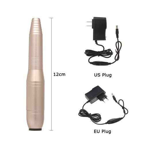 Beauty 20000RPM Electric Nail Drill Pen for Polishing Sanding Removing Gel for Manicure Pedicure Nail File Drill (CN Stock)