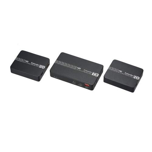 Digital 1X2 HD Extender 50M/165ft IR Remote HD Splitter Repeater Support EDID/POC Function/HD(CN Stock)