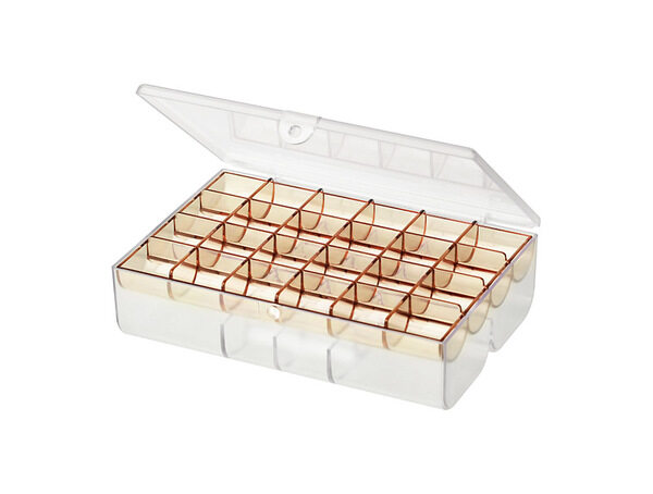 Hard Small Plastic Drawers Organizer For Hearing Aid Accessories Storage