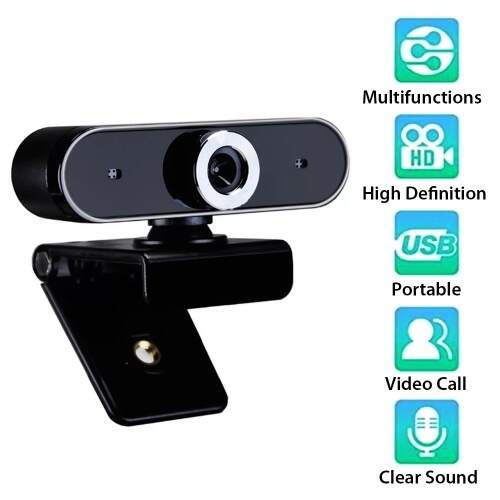 Health GL68 HD Webcam Video Chat Recording Usb Camera Web Camera with HD Mic for Computer Desktop Laptop(CN Stock)