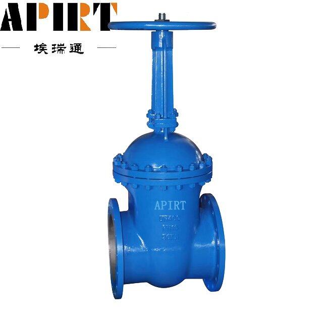 China F4 DIN Flange resilient slab gate valve factories