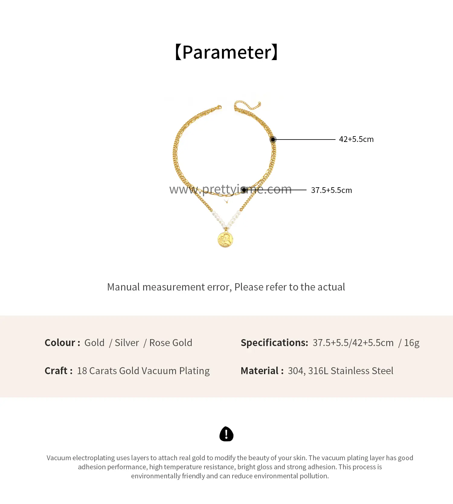 French Style Double Pearl Necklace Heart Strap Mother Pendant Delicate Necklace (6).webp