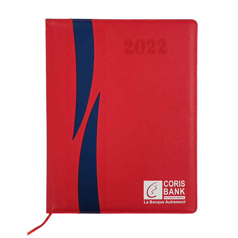 promotional agenda notebook custom logo A4 A5 diary printing