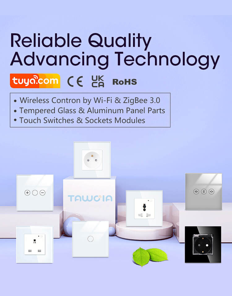 Custom touch light switch Manufacturer,TAWOIA,smart switch