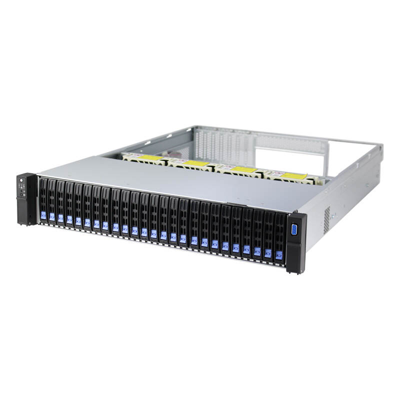 Toploong M265-25 2u 25 bays server case with 4pcs nvme ports expander backplane