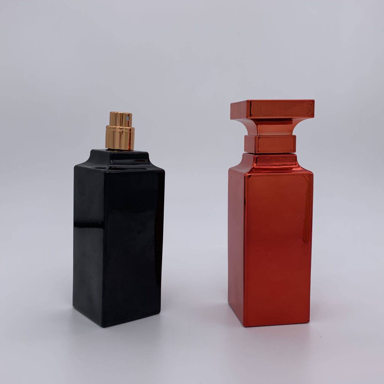 square glass perfume bottles