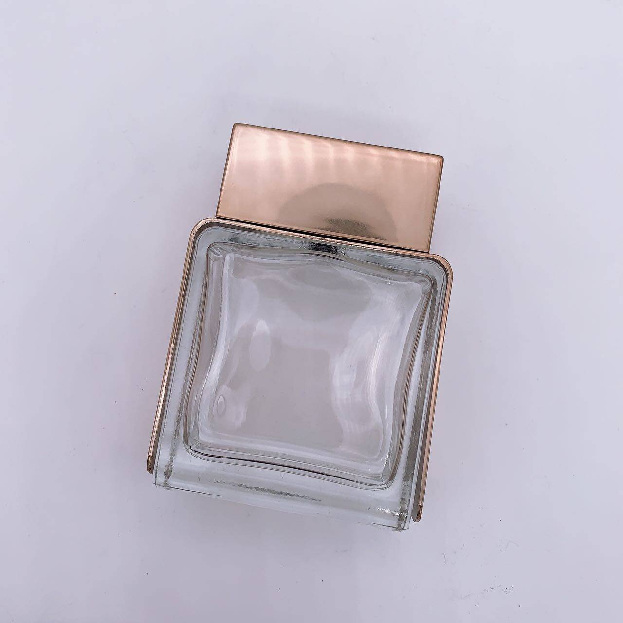 rose gold perfume bottle