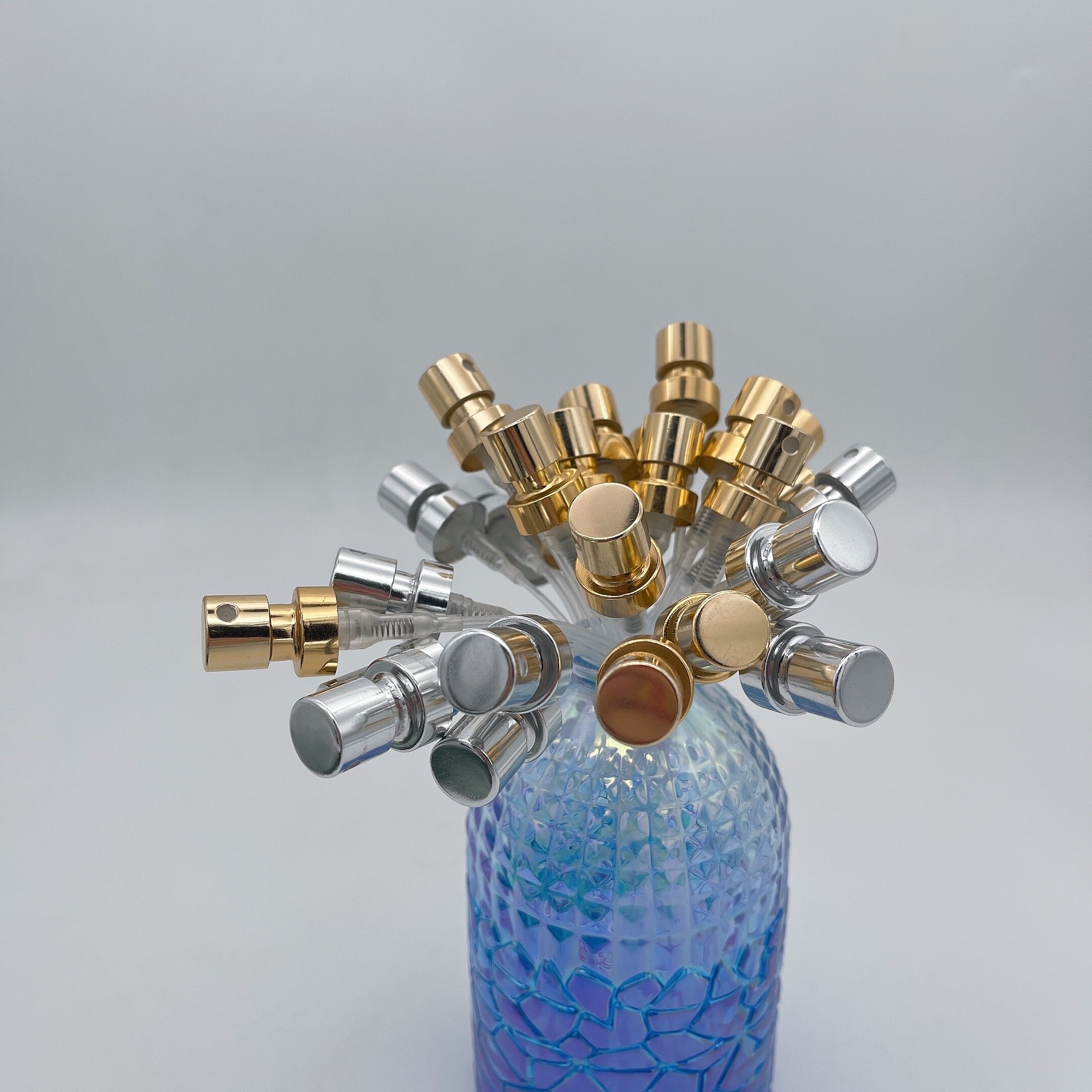 perfume bottle pump, plastic bottle spray head