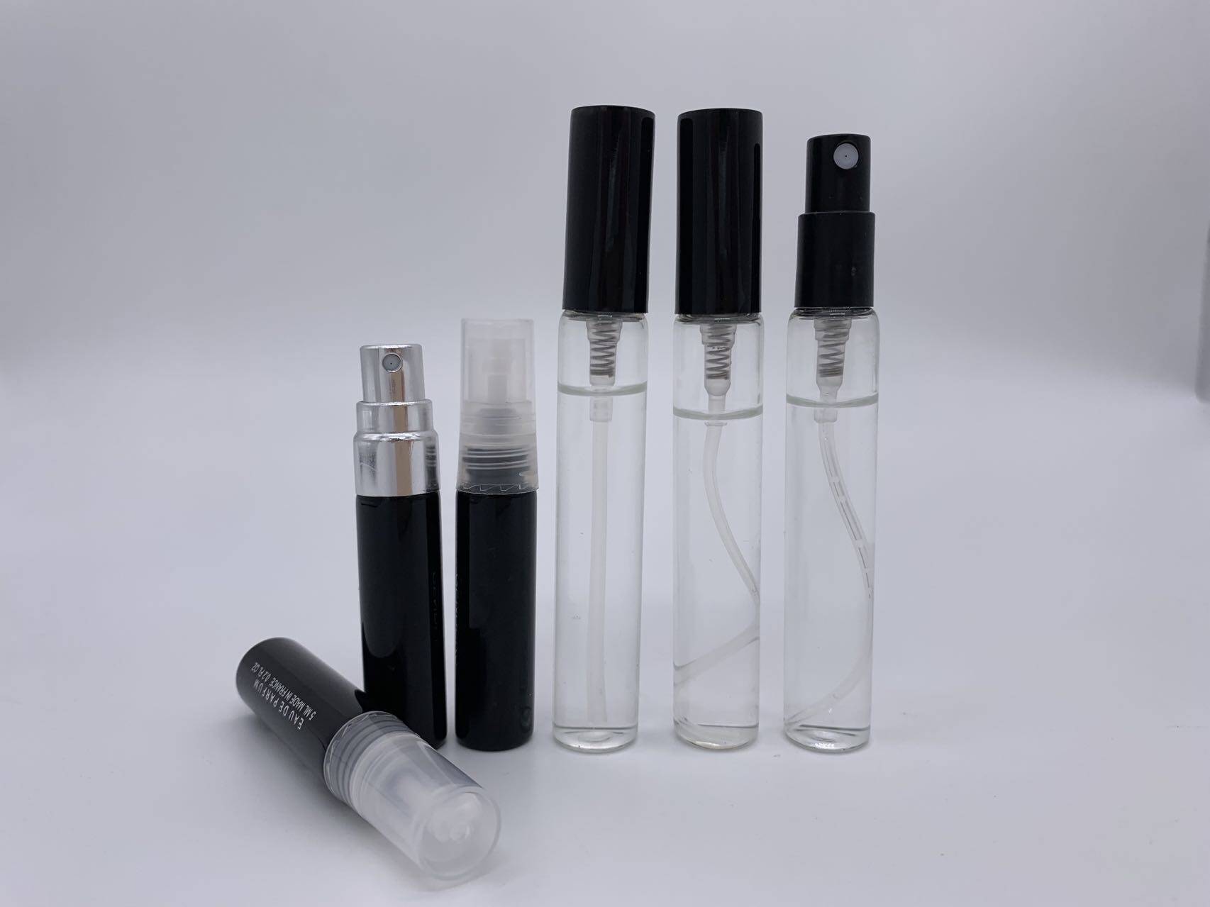 glass mini spray bottles