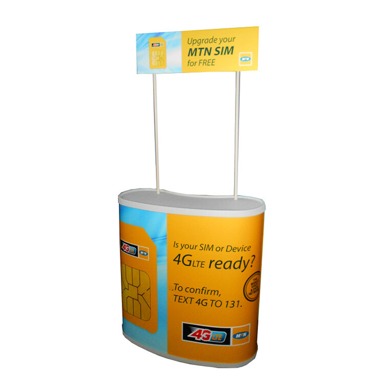 Good quality Portable advertising display racks Portable table Supermarket Promotion table