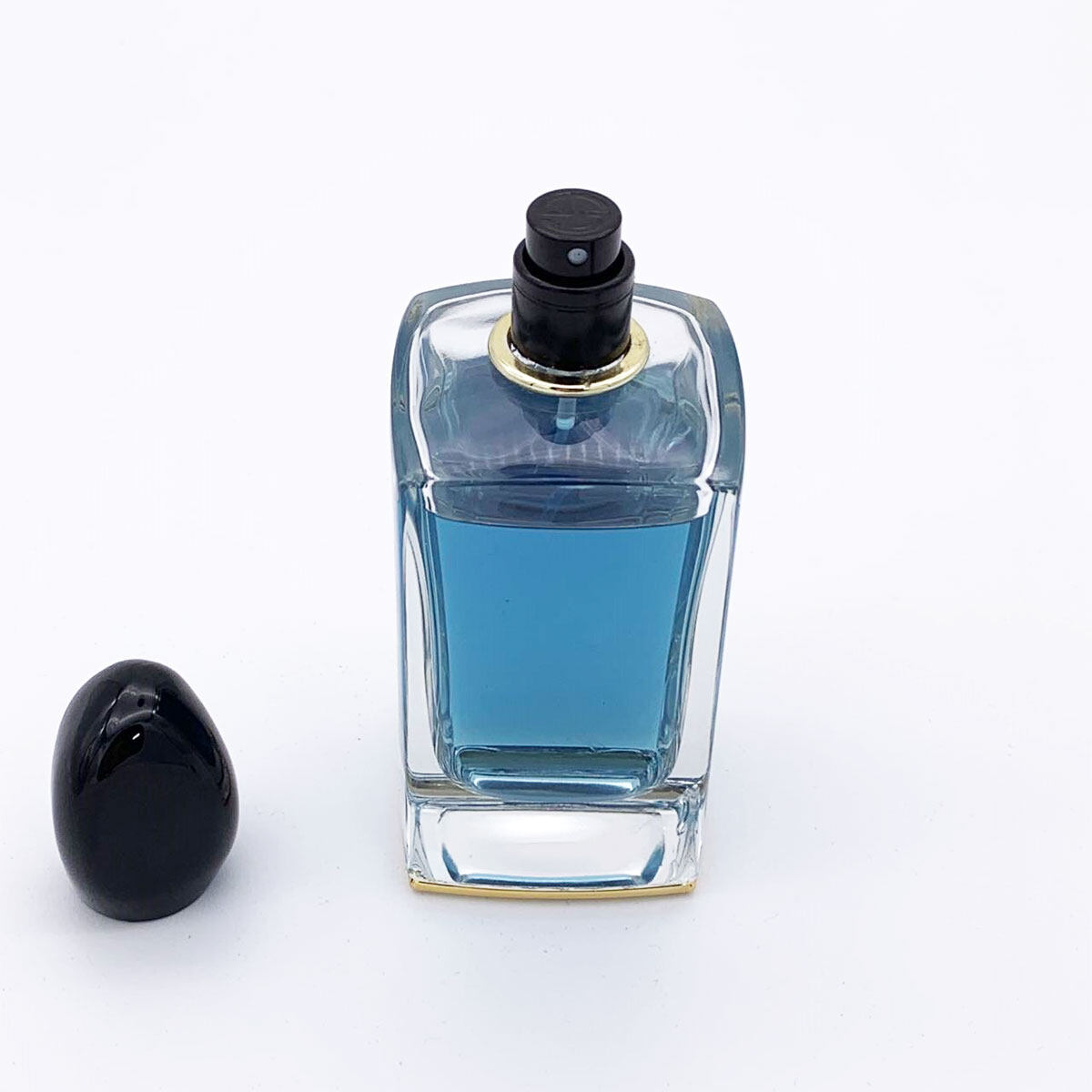 unique glass perfume bottles, square glass perfume bottles