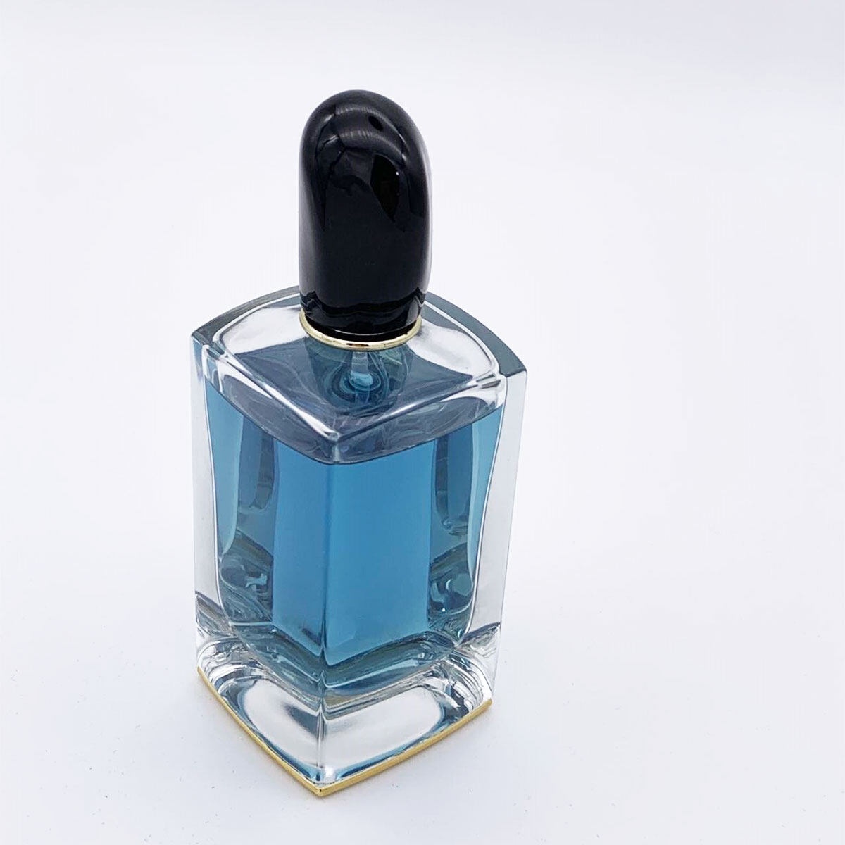 unique glass perfume bottles, square glass perfume bottles