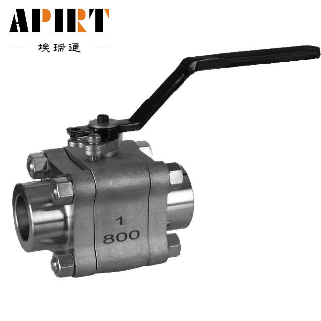 Socket welded ball valve