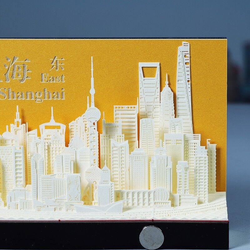 Shanghai Pudong 3D Memo Pad
