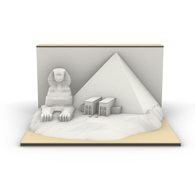 Mini Creative Memo Pad - Pyramid