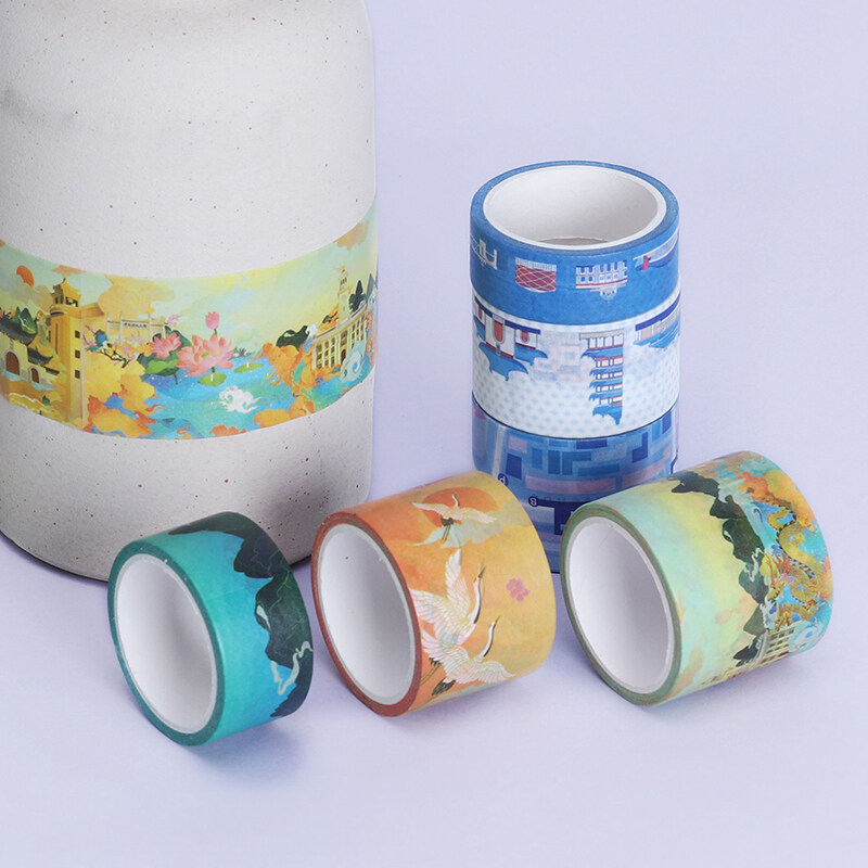 China customized pattern printed washi tape