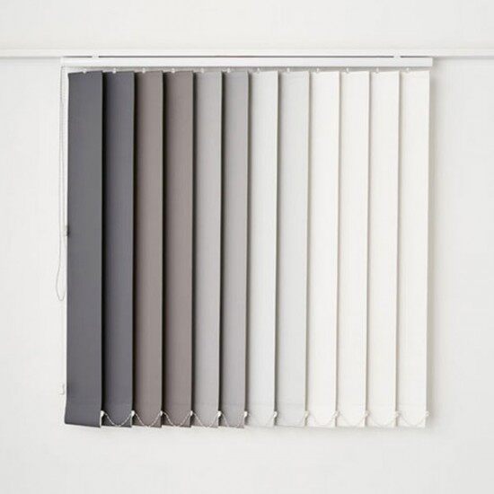 127mm wide vertical blinds slats