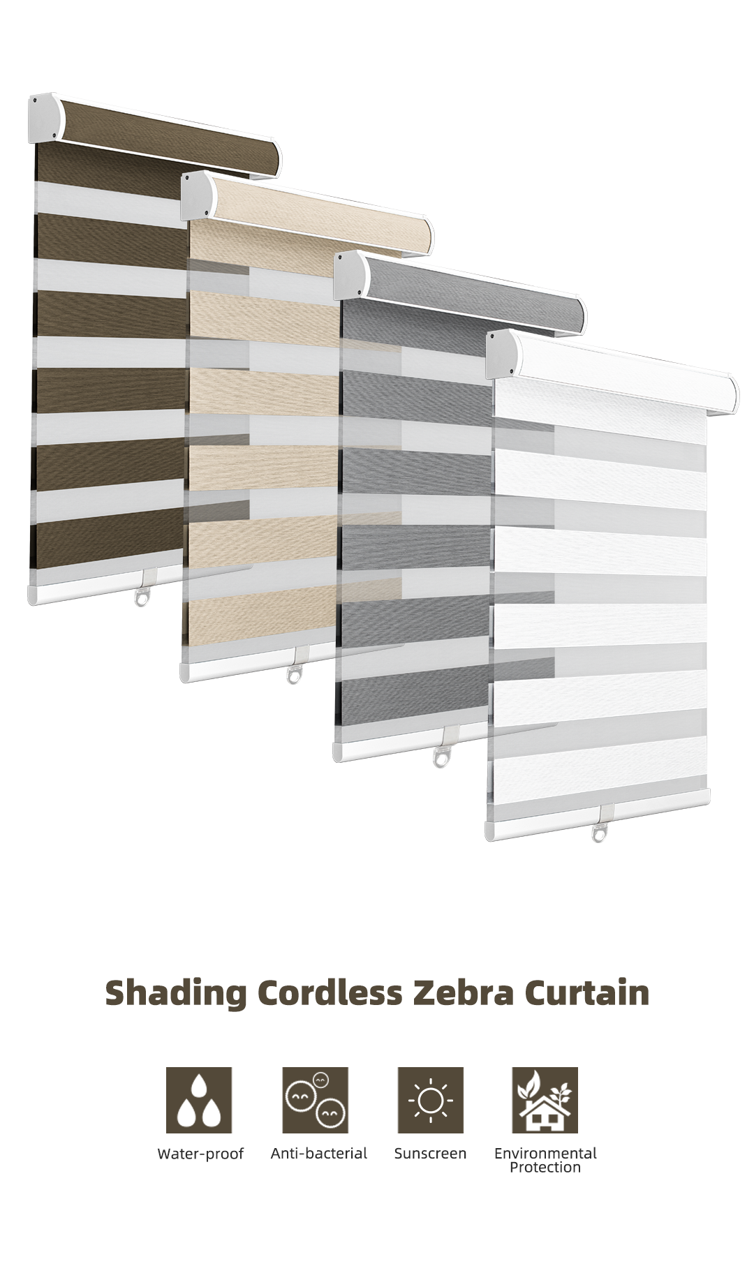 zebra cordless blinds
