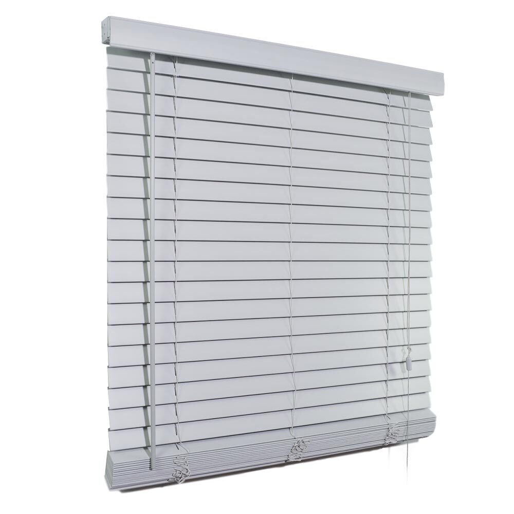 Smooth Valance 50mm Fauxwood Venetian Blinds