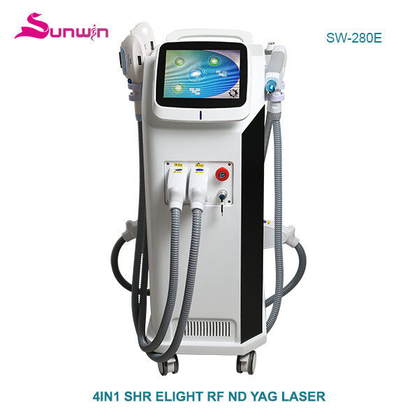 Ipl Rf Nd Yag Laser Elight Opt Shr Hair Removal Skin Rejuvenation Multifucnton Machine
