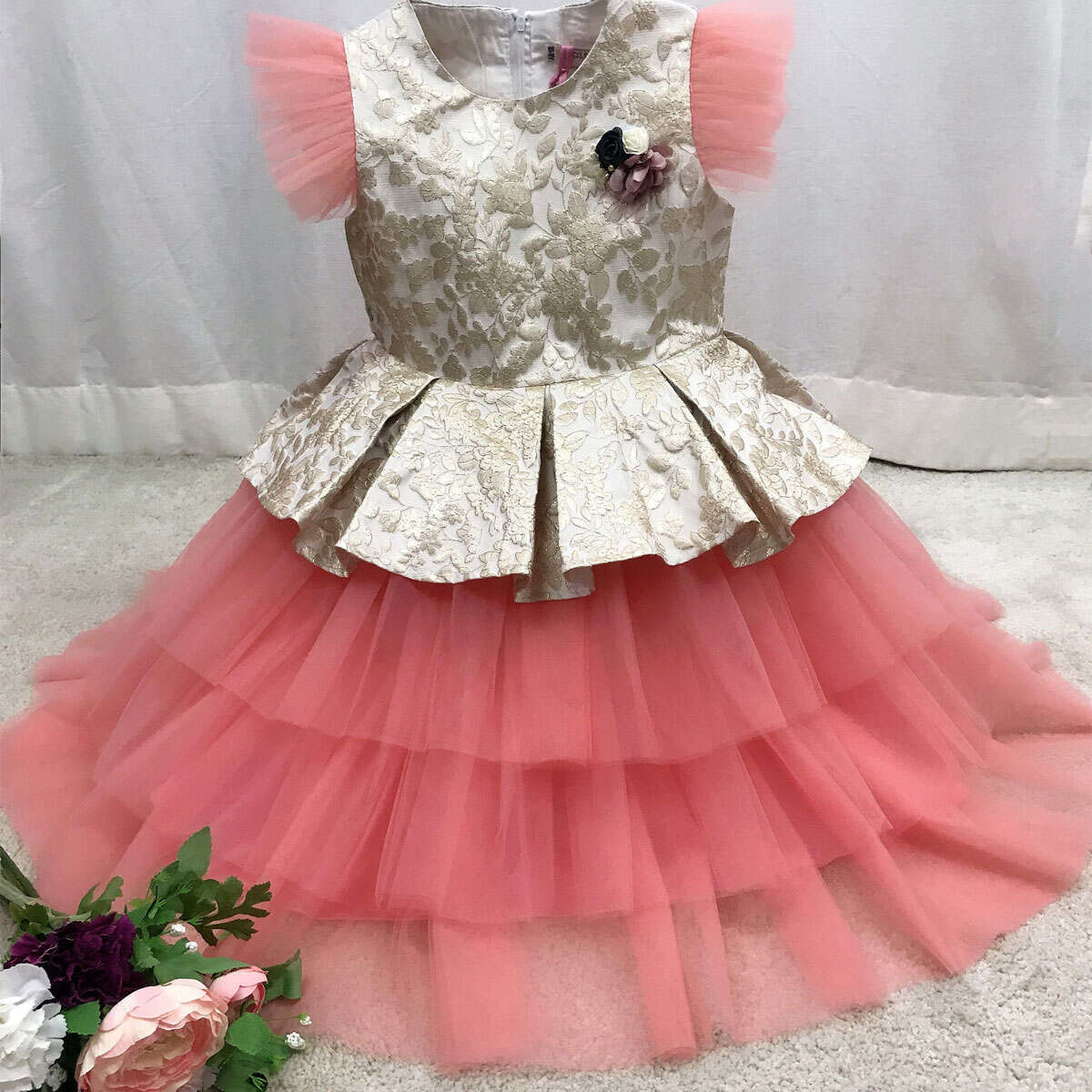 MissMaureen girls dress for party elegant styles high quality hot selling