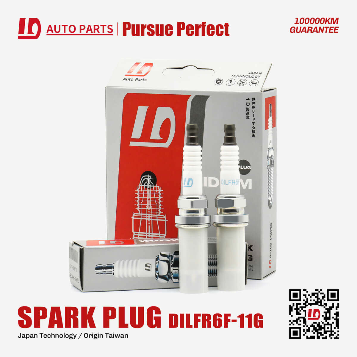 12290-RBJ-003 DILFR6F-11G spark plugs For Japan engine spare parts 4 pieces in a box/piece