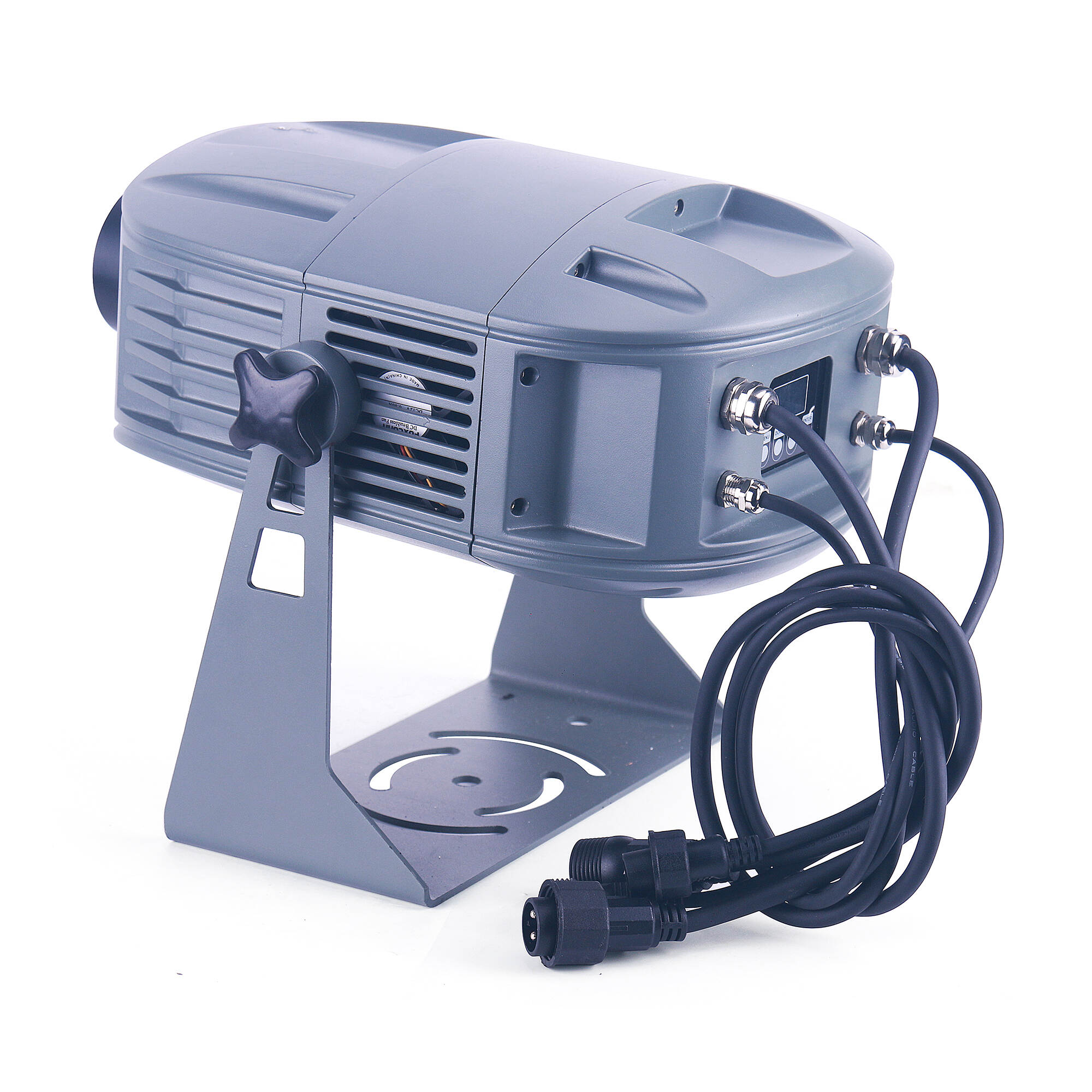outdoor led gobo projector, weatherproof outdoor projector, logo projector outdoor, outdoor building projector, outdoor sign projector