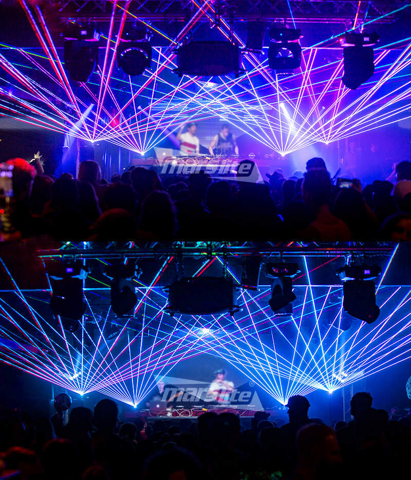 3D Dj Mini Stage Laser Lighting Show Projector