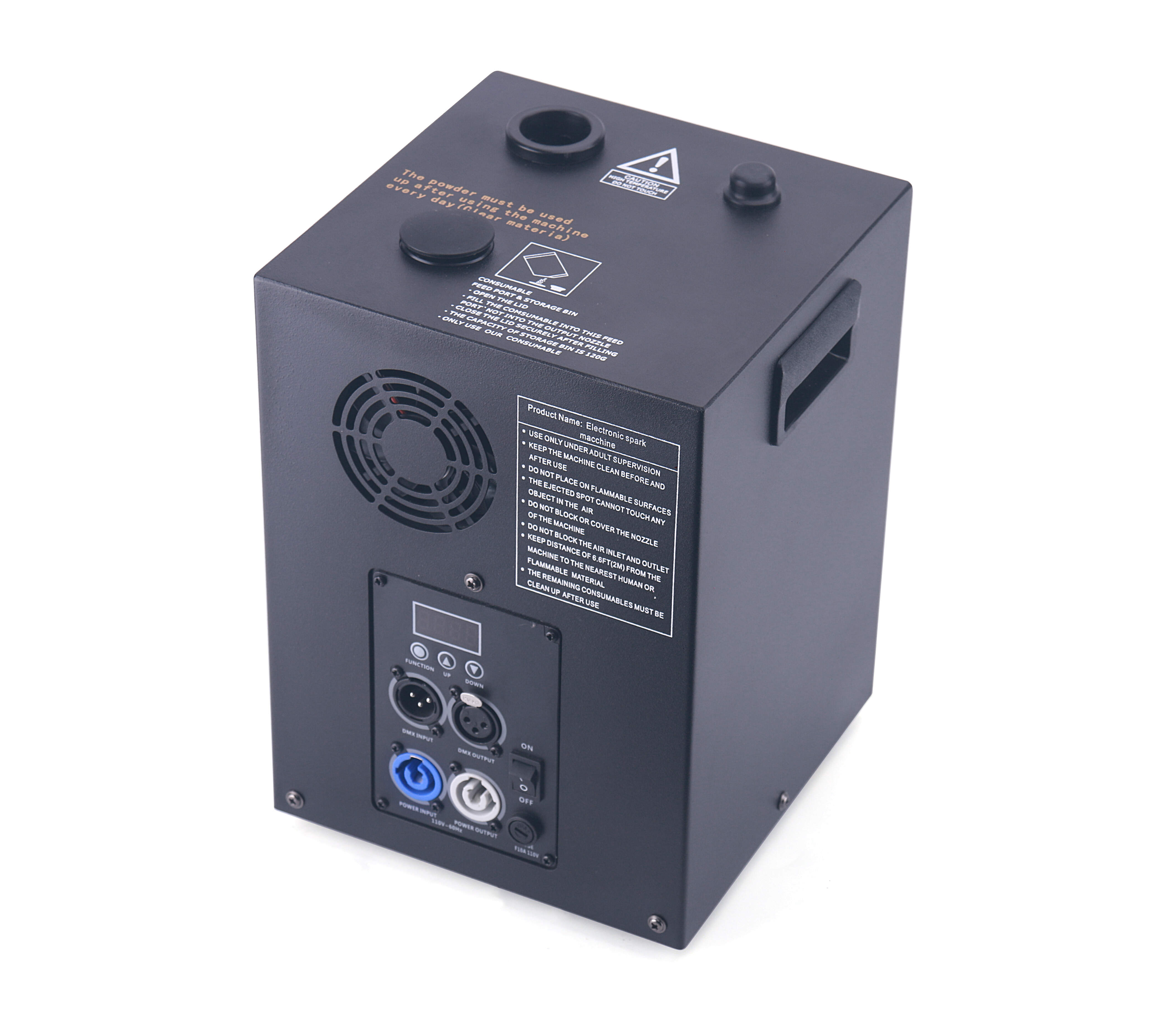 cold spark machine, dj cold spark machine, dmx cold spark machine, cold sparks machine, cold spark machines