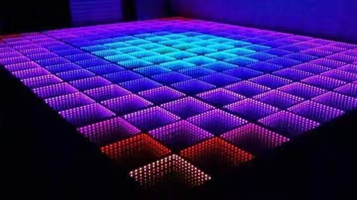led lights for dance floor, led dance floor lights, infinity led dance floor, led infinity dance floor, led floor dance