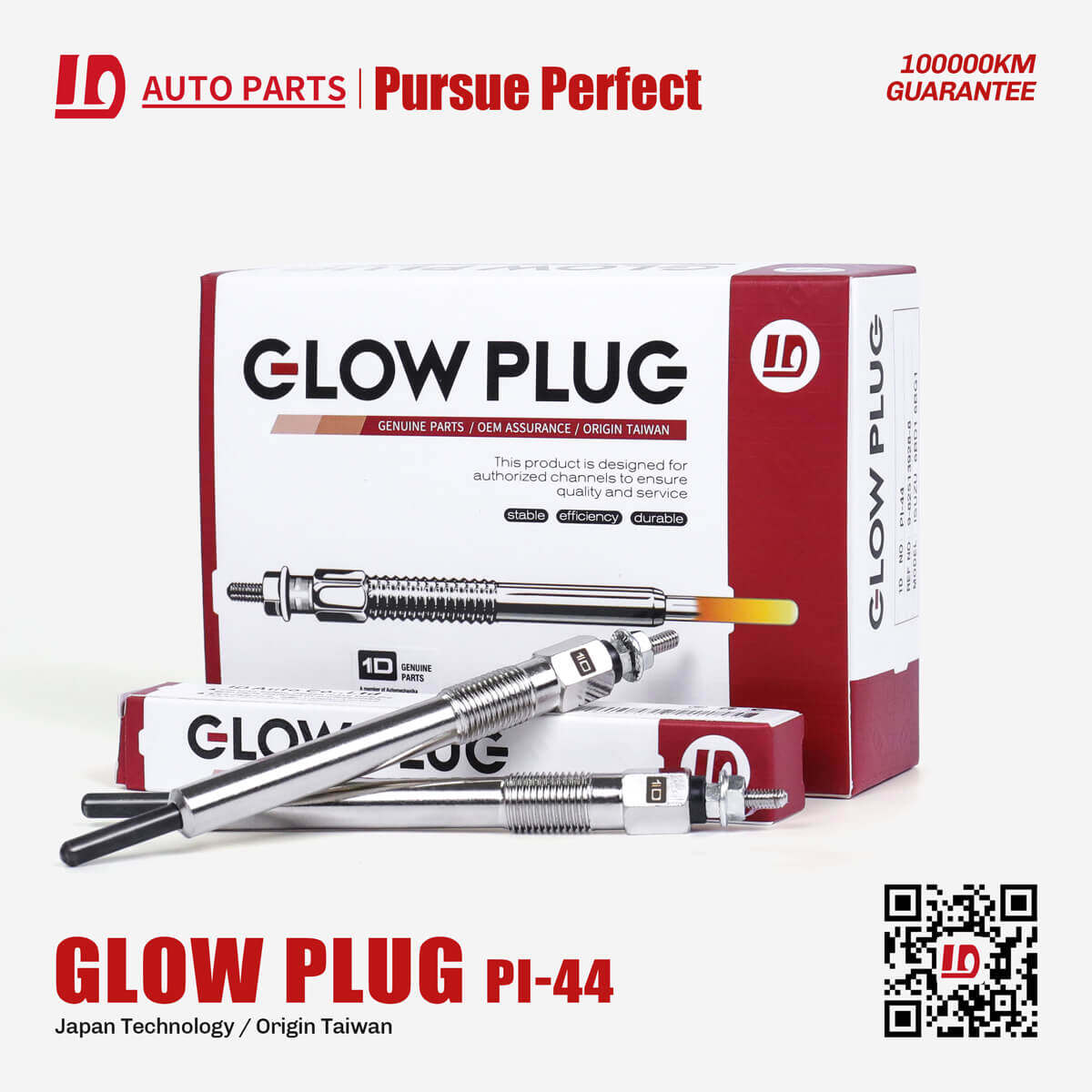 PI-44 9-82513959-0 1D Glow plugs For Japan engine spare parts 6BD1,6BG1 10 pcs in a box/piece
