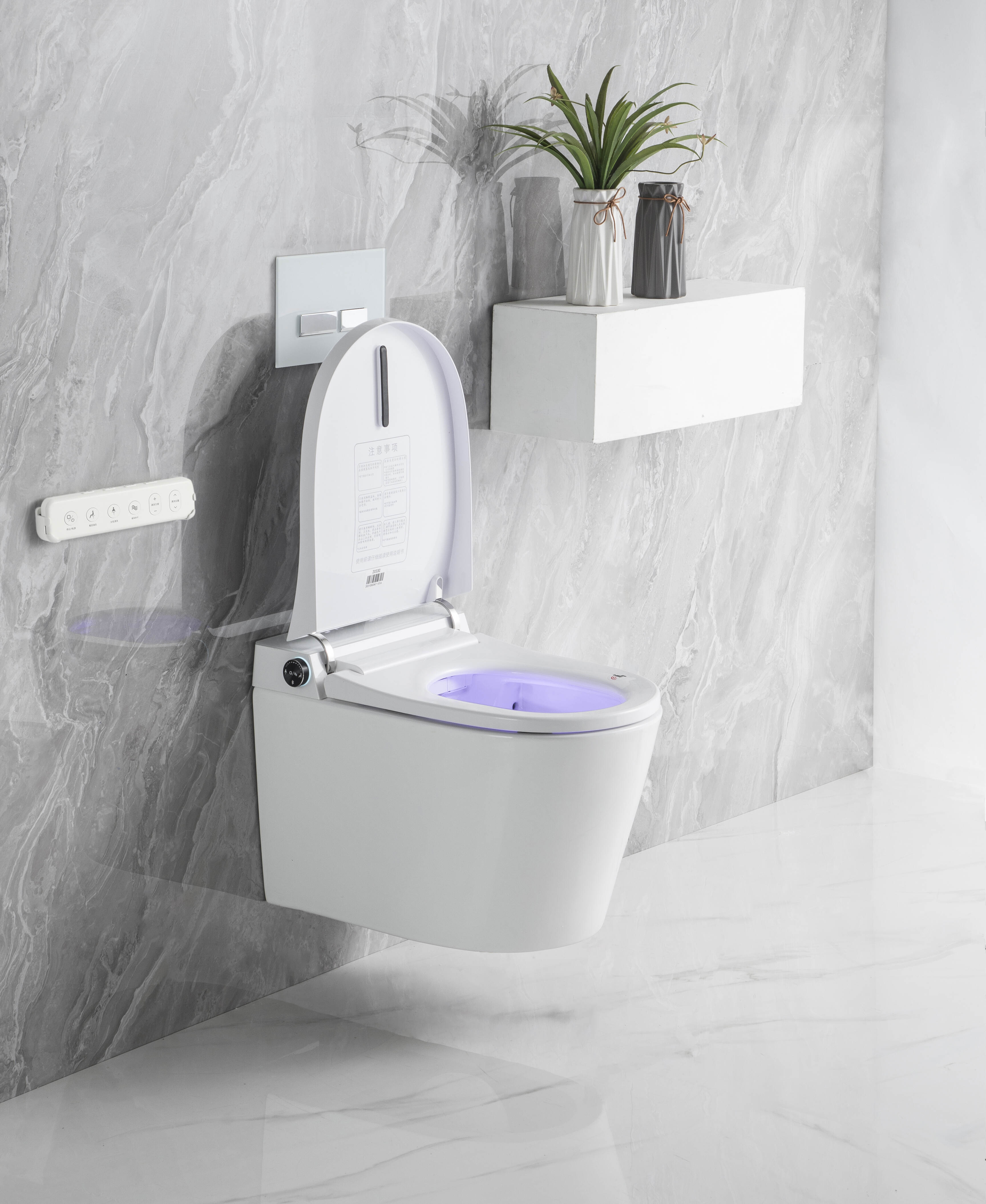 electronic smart toilet, future smart toilet, global smart toilet market, elongated one piece smart toilet, high quality electronic smart toilet price