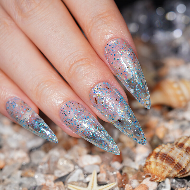 Enhance Your Glitter Manicures: Nail Stickers, Glitter Powders, and Nail Art Brushes