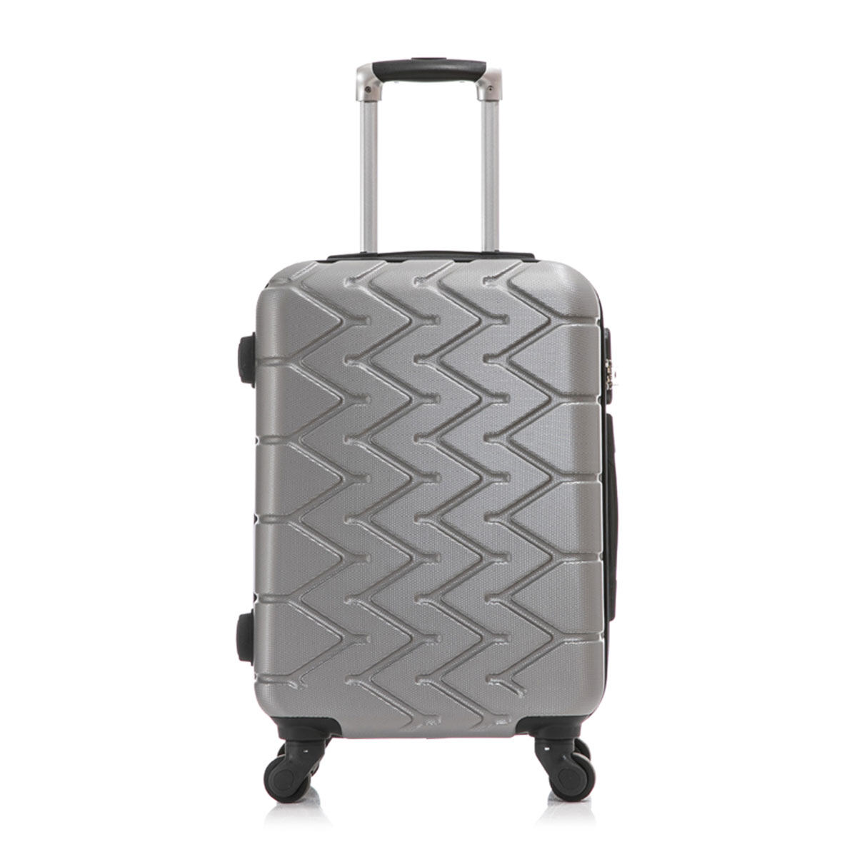 Custom Luxury Cheap Hard Shell Trolley Hand Luggage Travel Carry on ABS Suitcase Set Baggage With Universal Wheels